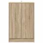 Preview: Schuhschrank Sonoma-Eiche 60x35x92 cm Holzwerkstoff