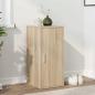 Preview: ARDEBO.de - Schuhschrank Sonoma-Eiche 32x35x70 cm Holzwerkstoff