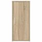 Preview: Schuhschrank Sonoma-Eiche 32x35x70 cm Holzwerkstoff