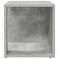 Preview: Beistelltisch Betongrau 33x33x34,5 cm Holzwerkstoff