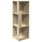 Preview: Eckregal Sonoma-Eiche 33x33x100 cm Holzwerkstoff