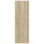 Preview: Eckregal Sonoma-Eiche 33x33x100 cm Holzwerkstoff