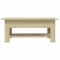 Preview: Couchtisch Sonoma-Eiche 102x55x42 cm Holzwerkstoff