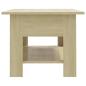 Preview: Couchtisch Sonoma-Eiche 102x55x42 cm Holzwerkstoff