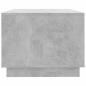 Preview: Couchtisch Betongrau 102x55x43 cm Holzwerkstoff