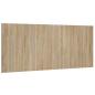 Preview: Kopfteil Sonoma-Eiche 200x1,5x80 cm Holzwerkstoff