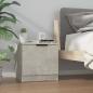 Preview: Nachttische 2 Stk. Betongrau 40x39x40 cm