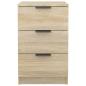 Preview: Nachttisch Sonoma-Eiche 40x36x65 cm