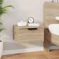 Preview: Wand-Nachttische 2 Stk. Sonoma-Eiche 34x30x20 cm