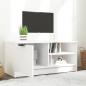 Preview: TV-Schrank Weiß 80x35x36,5 cm Holzwerkstoff