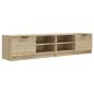 Preview: TV-Schränke 2 Stk. Sonoma-Eiche 80x35x36,5 cm Holzwerkstoff