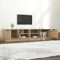 Preview: TV-Schränke 2 Stk. Sonoma-Eiche 80x35x36,5 cm Holzwerkstoff