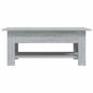 Preview: Couchtisch Grau Sonoma 102x55x42 cm Holzwerkstoff