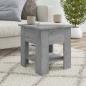 Preview: ARDEBO.de - Couchtisch Grau Sonoma 40x40x42 cm Holzwerkstoff