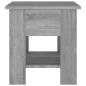 Preview: Couchtisch Grau Sonoma 40x40x42 cm Holzwerkstoff