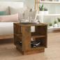 Preview: ARDEBO.de - Couchtisch R?uchereiche 40x40x43 cm Holzwerkstoff