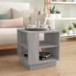 Preview: ARDEBO.de - Couchtisch Grau Sonoma 40x40x43 cm Holzwerkstoff