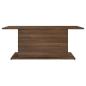 Preview: Couchtisch Braun Eiche 102x55,5x40 cm Holzwerkstoff