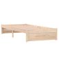 Preview: Massivholzbett ohne Matratze 75x190 cm