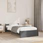 Preview: ARDEBO.de - Massivholzbett Grau 75x190 cm