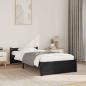 Preview: ARDEBO.de - Massivholzbett Schwarz 90x200 cm