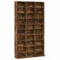 Preview: CD-Regal Räuchereiche 102x23x177,5 cm Holzwerkstoff