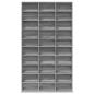 Preview: CD-Regal Grau Sonoma 102x23x177,5 cm Holzwerkstoff