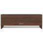 Preview: Kleiderschrank Braun Eichen-Optik 100x32,5x35 cm Holzwerkstoff