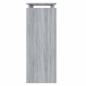 Preview: Konsolentisch Grau Sonoma 80x30x80 cm Holzwerkstoff