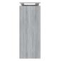 Preview: Konsolentisch Grau Sonoma 102x30x80 cm Holzwerkstoff