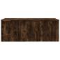 Preview: TV-Schrank Räuchereiche 80x34x30 cm Holzwerkstoff