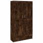 Preview: Bücherschrank Räuchereiche 82,5x30,5x150 cm Holzwerkstoff