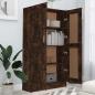 Preview: Bücherschrank Räuchereiche 82,5x30,5x150 cm Holzwerkstoff