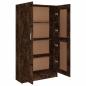 Preview: Bücherschrank Räuchereiche 82,5x30,5x150 cm Holzwerkstoff