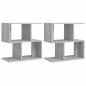 Preview: Nachttische 2 Stk. Grau Sonoma 50x30x51,5 cm Holzwerkstoff