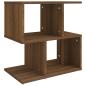 Preview: Nachttisch Braun Eichen-Optik 50x30x51,5 cm Holzwerkstoff