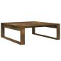 Preview: Couchtisch Räuchereiche 100x100x35 cm Holzwerkstoff