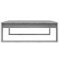 Preview: Couchtisch Grau Sonoma 100x100x35 cm Holzwerkstoff