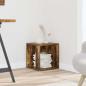 Preview: ARDEBO.de - Beistelltische 33 x 33 x 34 cm Engineered Wood Räuchereiche