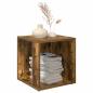 Preview: Beistelltische 33 x 33 x 34 cm Engineered Wood Räuchereiche