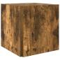 Preview: Beistelltische 33 x 33 x 34 cm Engineered Wood Räuchereiche