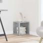 Preview: ARDEBO.de - Beistelltische 33 x 33 x 34 cm Engineered Wood Sonoma-Grau