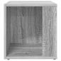 Preview: Beistelltische 33 x 33 x 34 cm Engineered Wood Sonoma-Grau