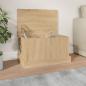 Preview: ARDEBO.de - Aufbewahrungsbox Sonoma-Eiche 50 x 30 x 28 cm Holzwerkstoff