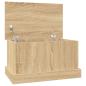 Preview: Aufbewahrungsbox Sonoma-Eiche 50 x 30 x 28 cm Holzwerkstoff