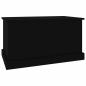 Preview: Truhe Schwarz 70x40x38 cm Holzwerkstoff