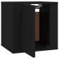 Preview: TV-Wandschrank Schwarz 40x34,5x40 cm