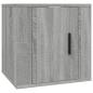 Preview: TV-Wandschränke 2 Stk. Grau Sonoma 40x34,5x40 cm