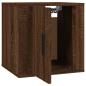 Preview: TV-Wandschrank Braun Eichen-Optik 40x34,5x40 cm