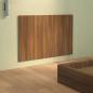 Preview: Kopfteil Braun Eichen-Optik 120x1,5x80 cm Holzwerkstoff